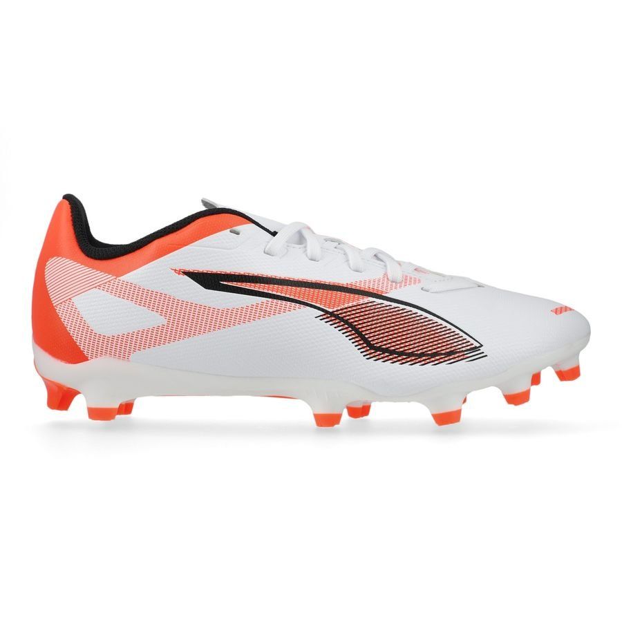 PUMA Ultra 5 Play FG/AG Unlimited - Blanc/Noir/Glowing Red Femme