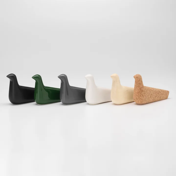 Vitra - L'Oiseau Keramik, elfenbein matt