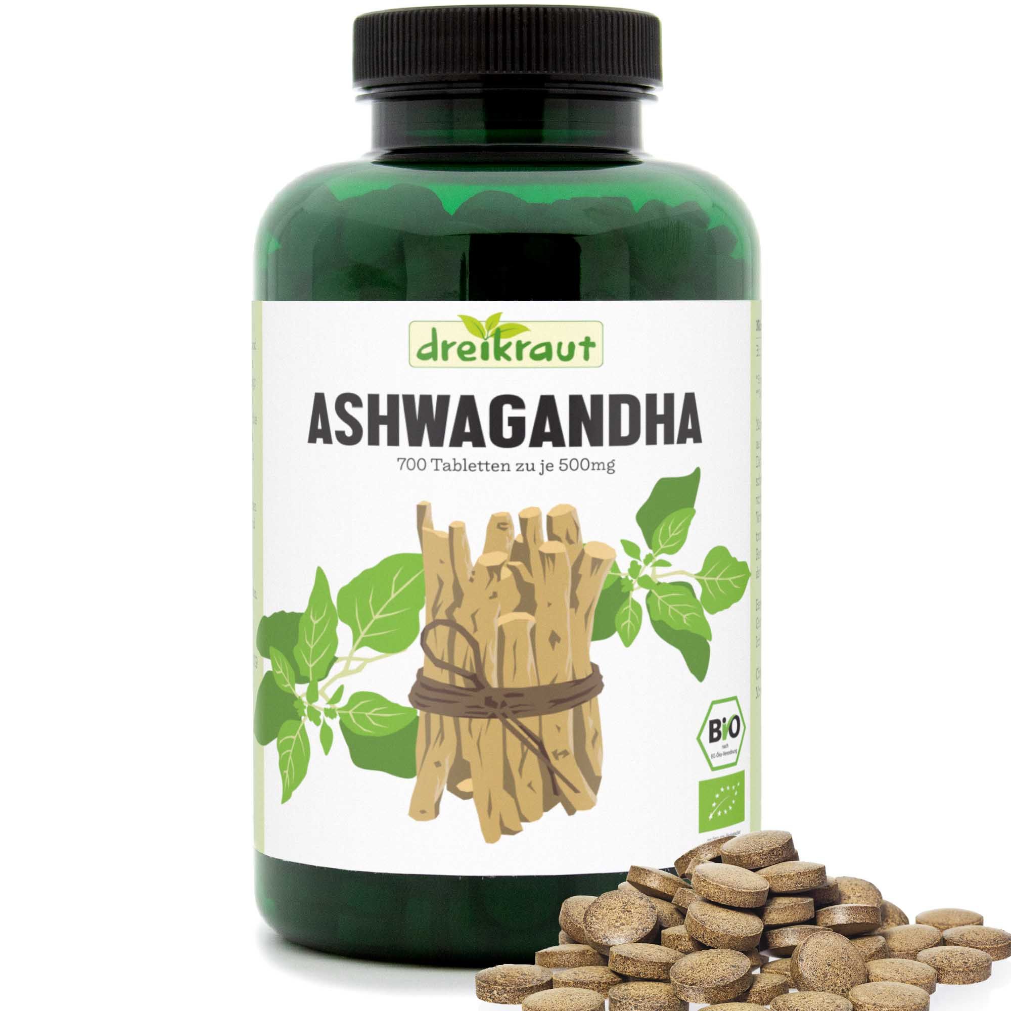 dreikraut®  Bio-Ashwaganda Tabletten
