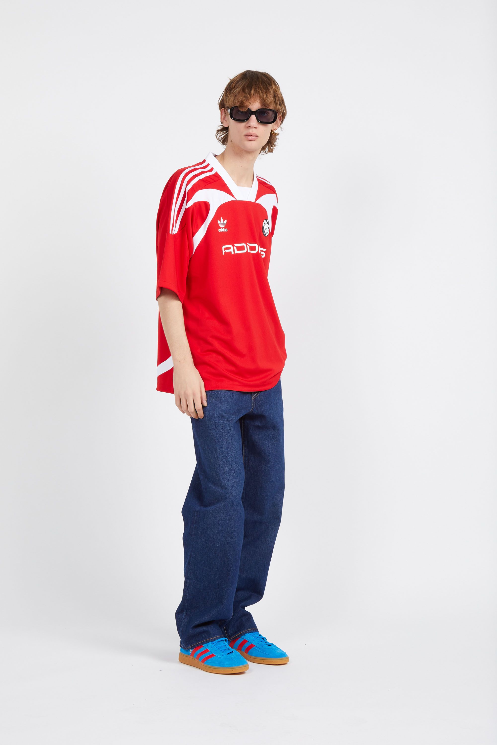 ADIDAS t-shirt RED  RO Rouge