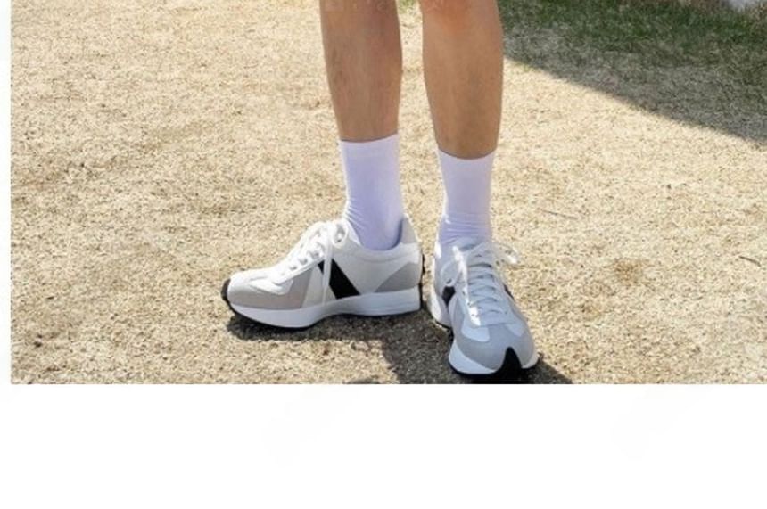 SeoulPop - Effen cargoshorts met trekkoordtaille