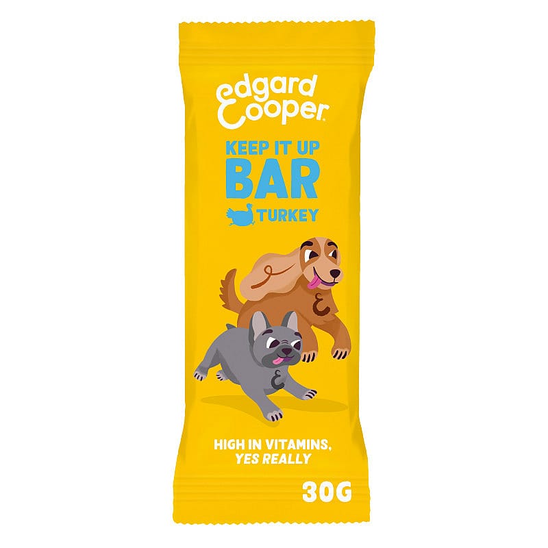 Edgard & Cooper Keep It Up Bar Kalkoen 30 gram | 13518