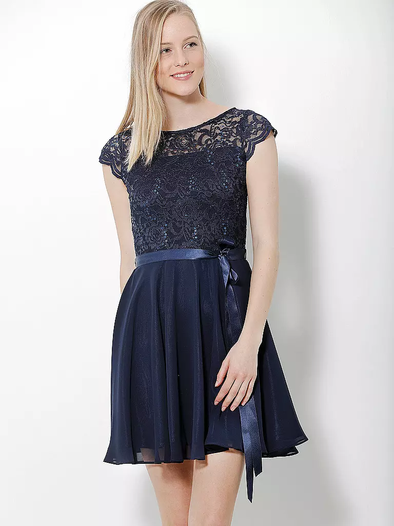 SWING Cocktailkleid blau