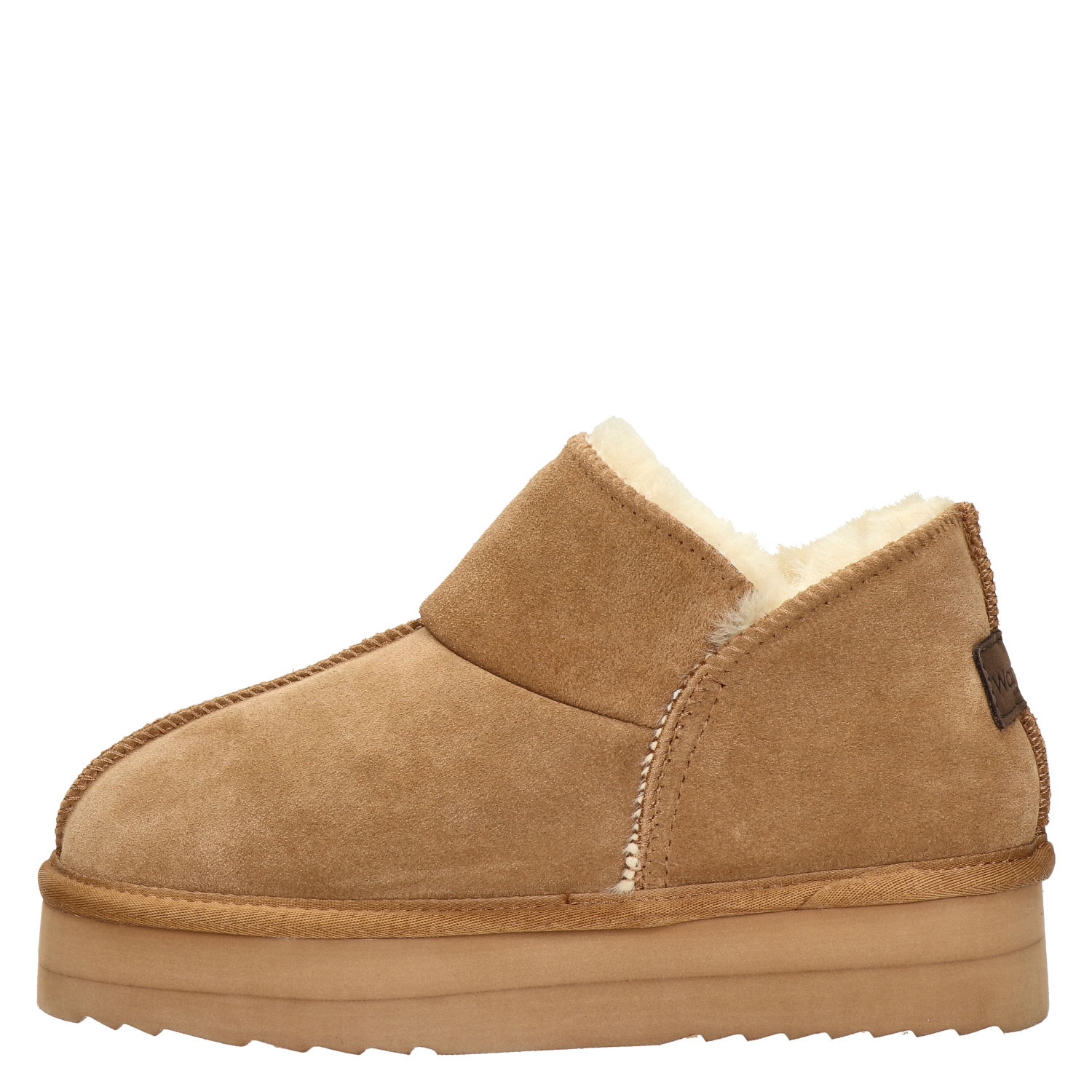 Willow Plateau dames gevoerde boot Warmbat Australia Cognac