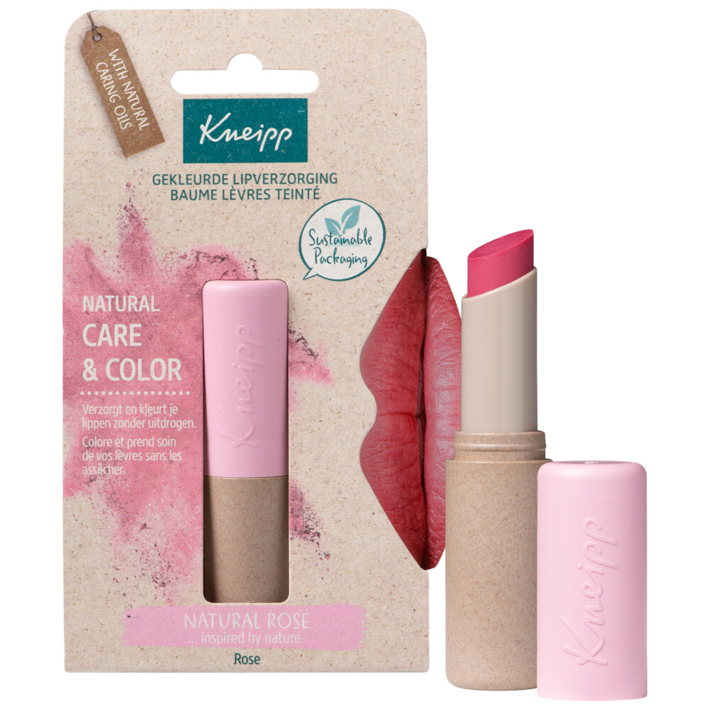 Kneipp Lipbalsem Natural Care & Color3,5 gr