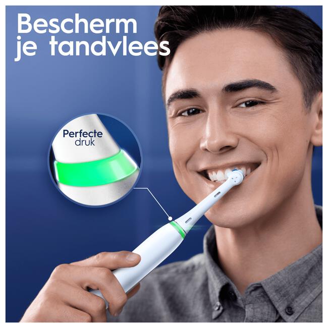 Oral-B iO 6 Wit & Roze 2 Elektrische Tandenborstels By Braun