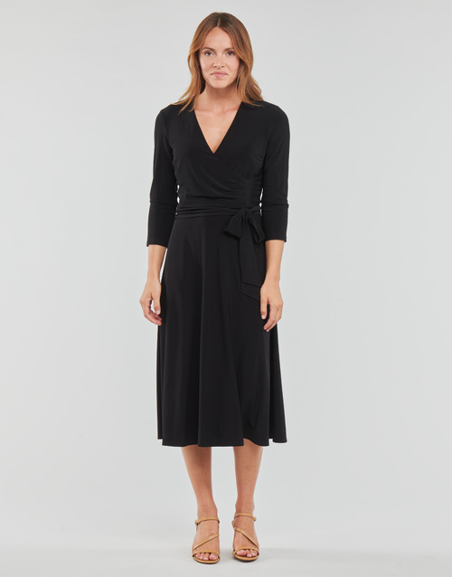 Lauren Ralph Lauren - CARLYNA 3/4 SLEEVE Negro
