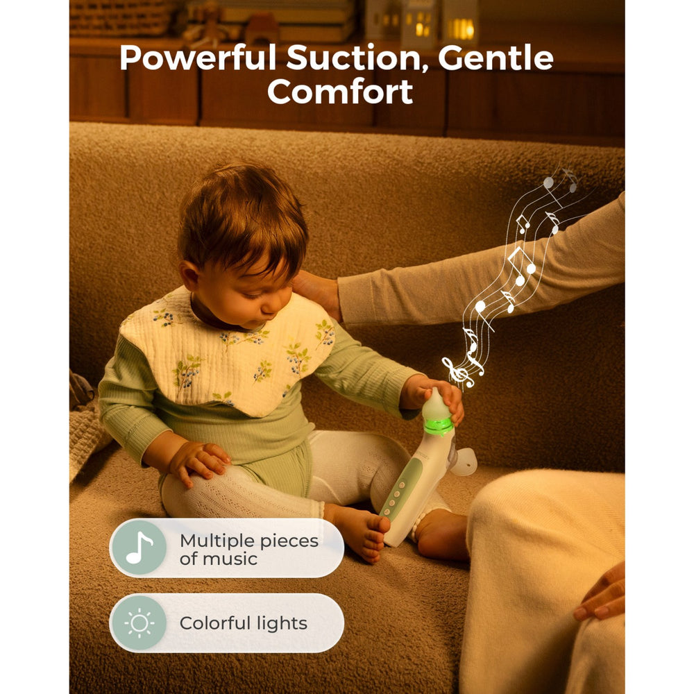 Køb Momcozy BreezyClear™ 2-i-1 Spray & Suction Electric Nasal