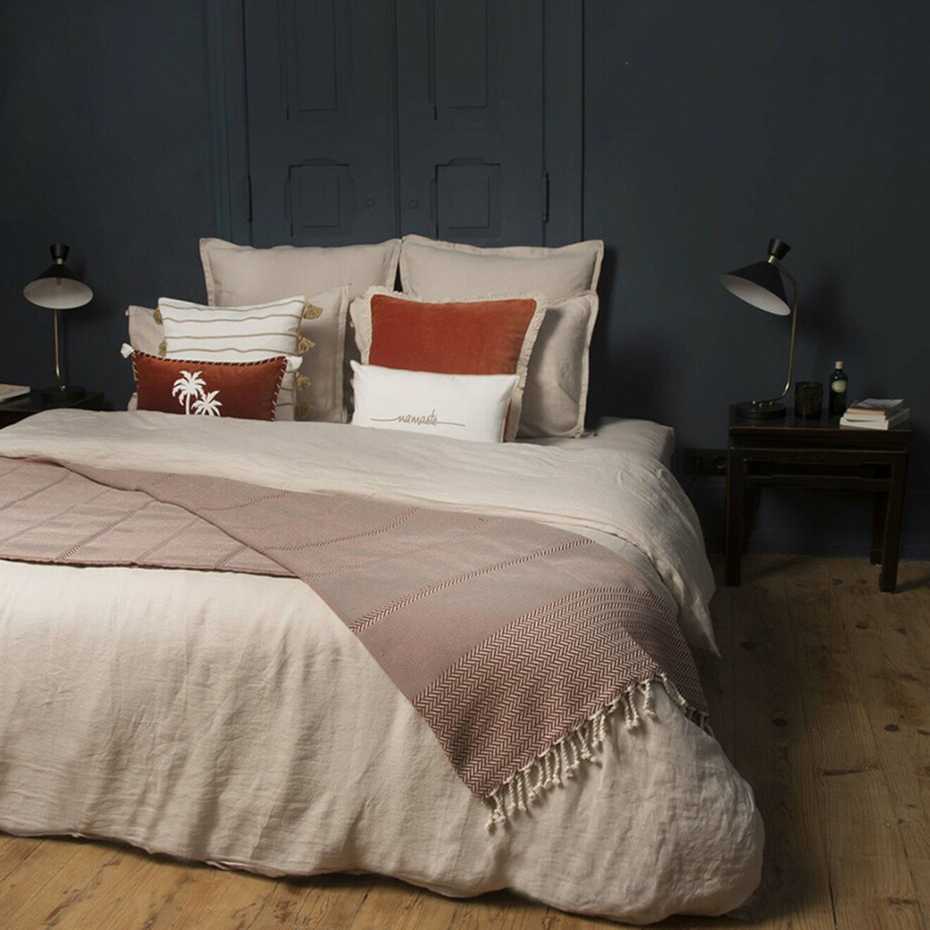 Febronie Plaid Oslo rouge