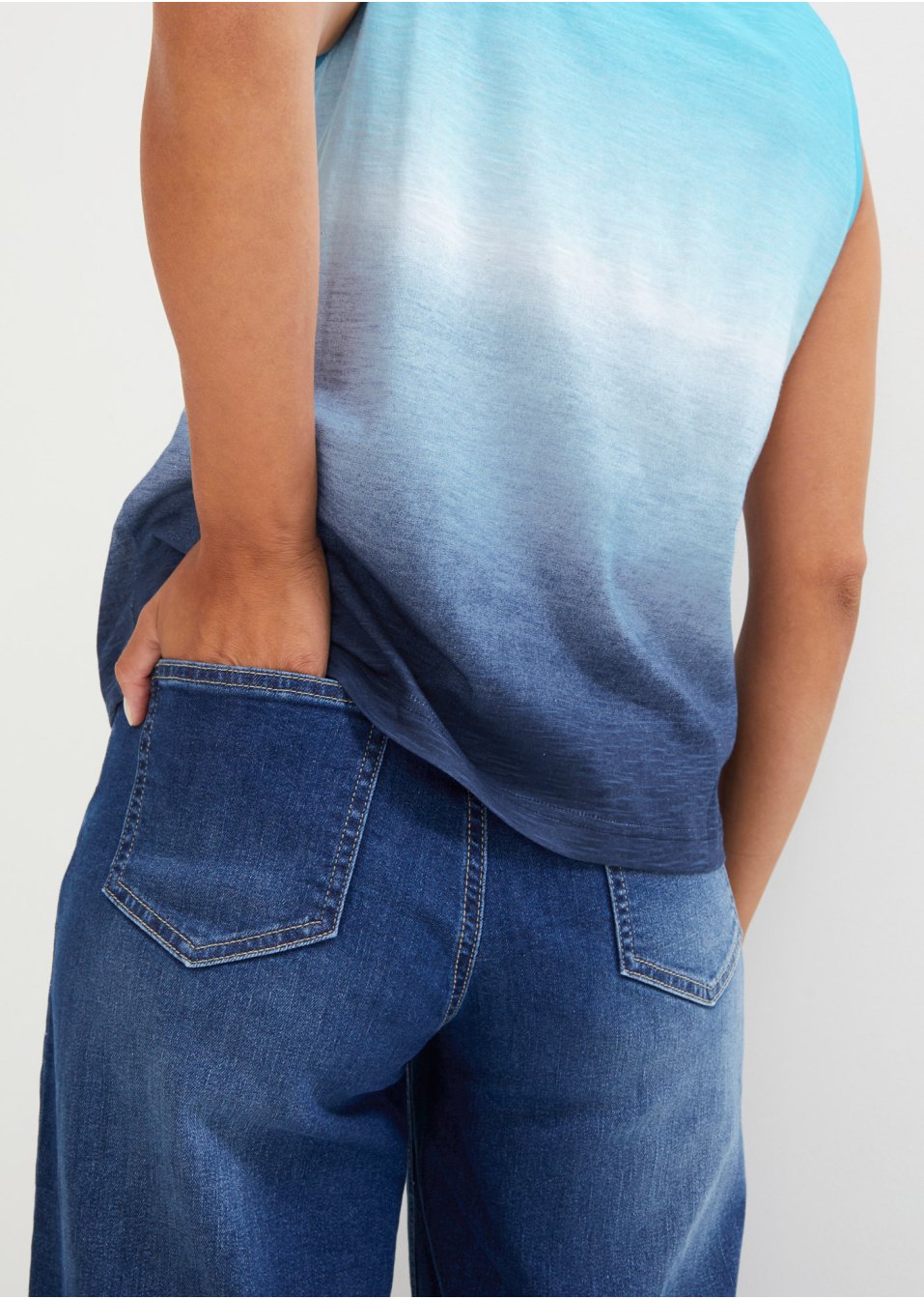 Top à dégradé de couleur