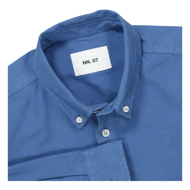 NN. 07 Chemise Arne  5725 Coton Bio | Bleu