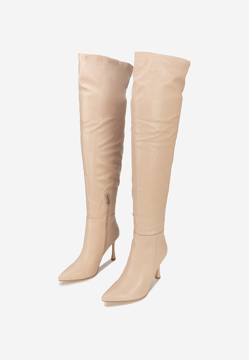 Cuissarde femme beige Monica