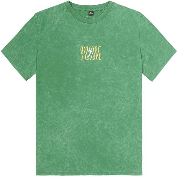 T-shirt PICTURE CARABALLO TEE GREEN WASHED