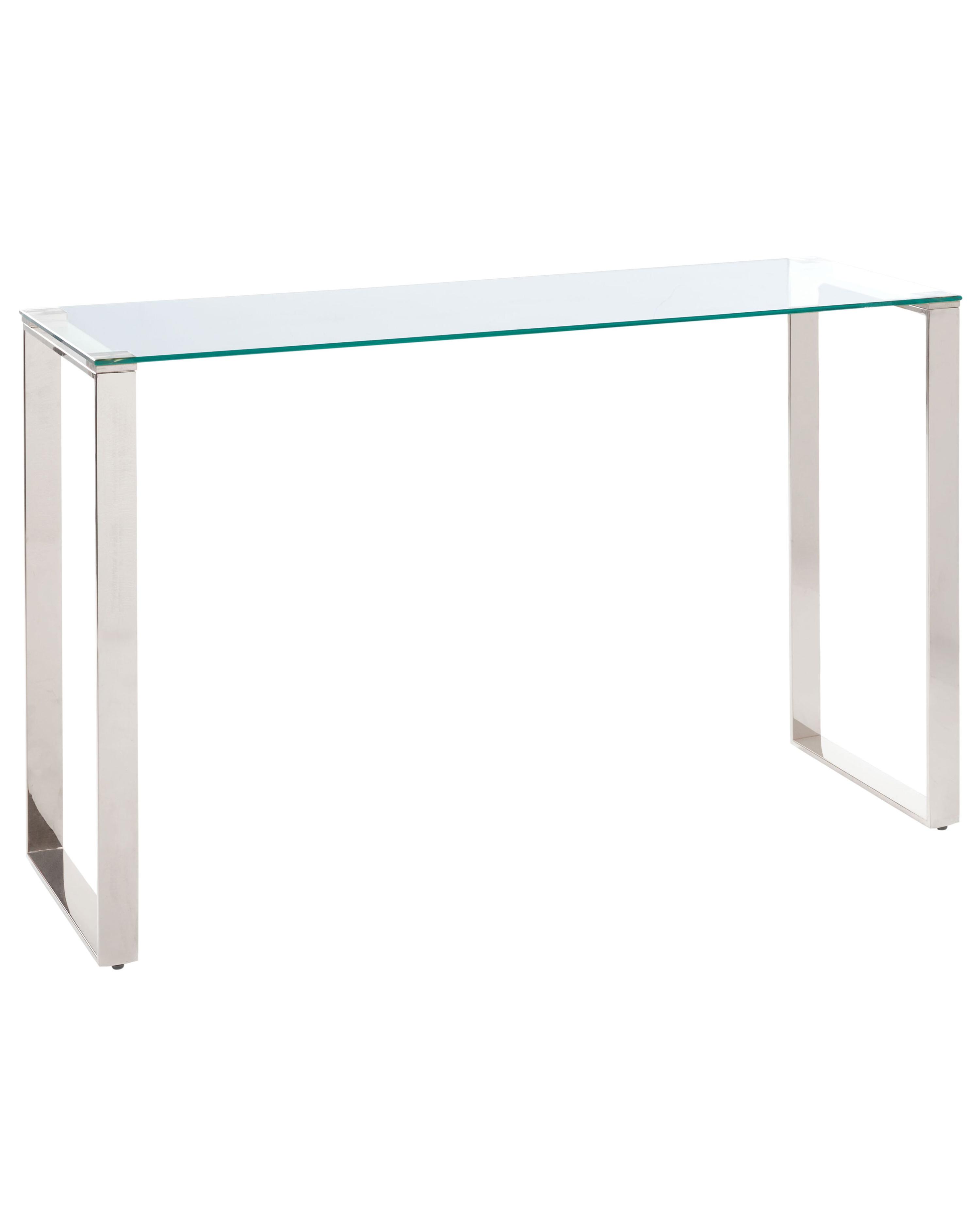 Sidetable TILON Veiligheidsglas Zilver