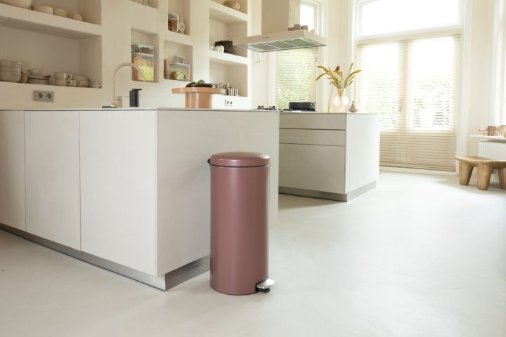 NewIcon Pedaalemmer 30 liter - Satin Taupe