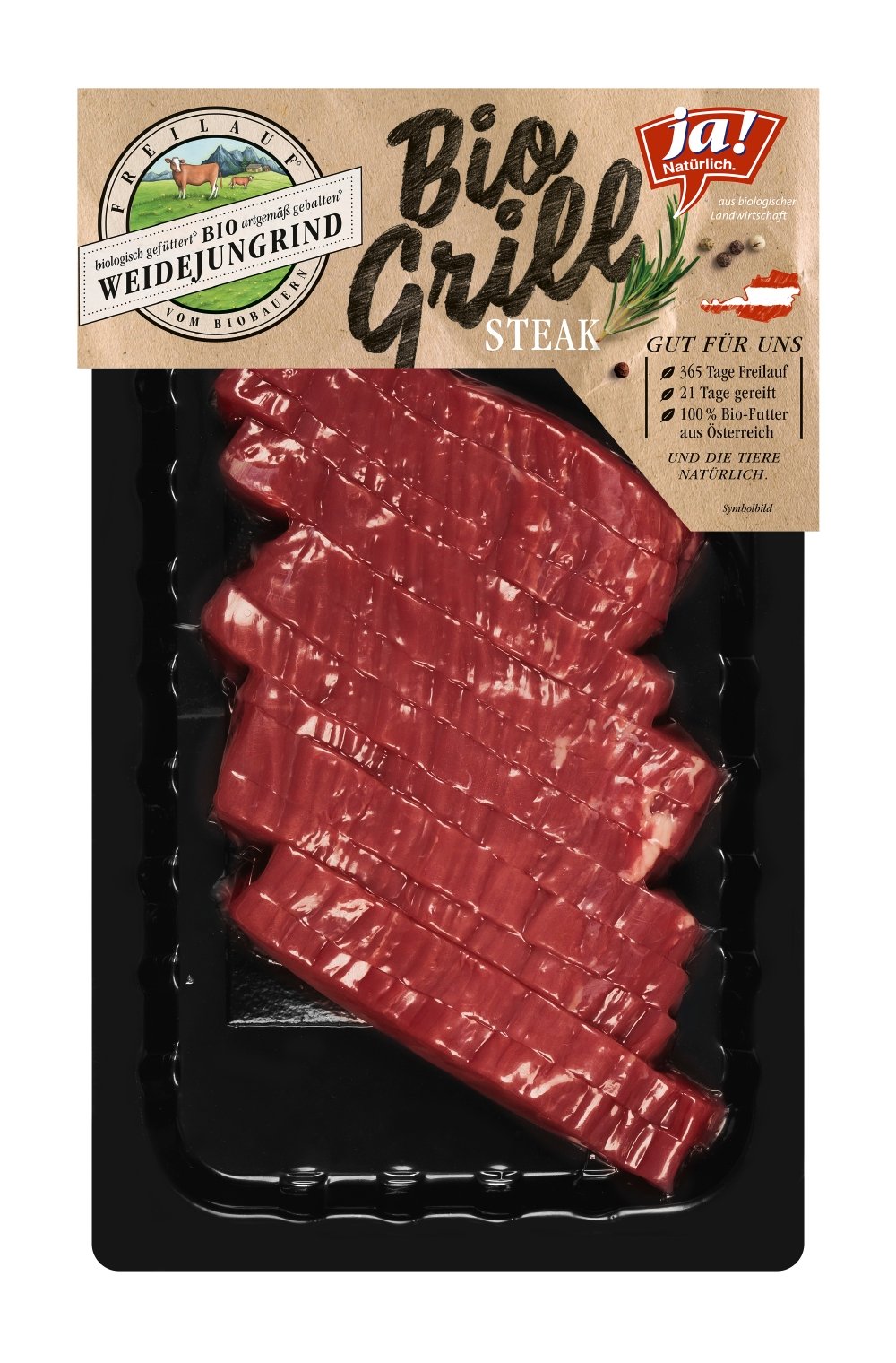 Ja! Natürlich Streifensteak
