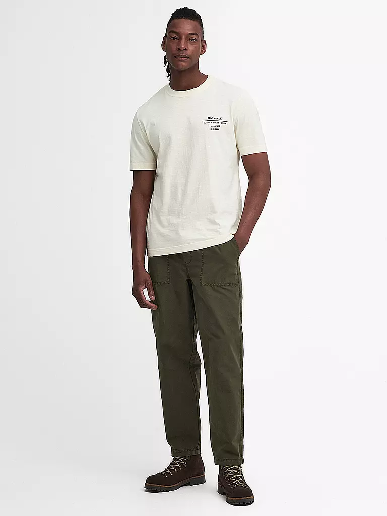 BARBOUR Chino Relaxed Fit GRINDEL olive
