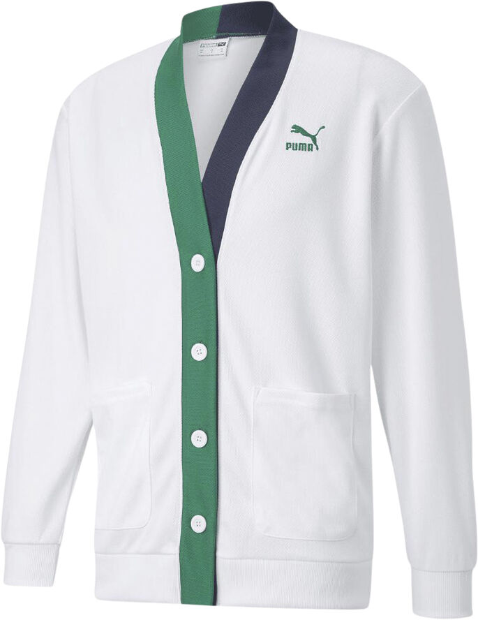 Puma tennis club cardigan White