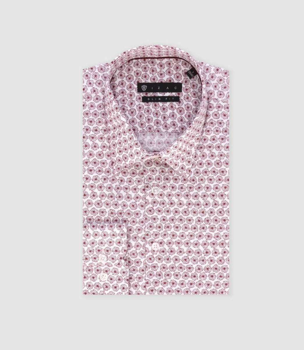 Chemise ville bordeaux 