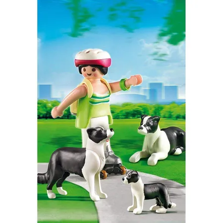 PLAYMOBIL® 5213 SAMMELN Hunderassen Border Collie Familie