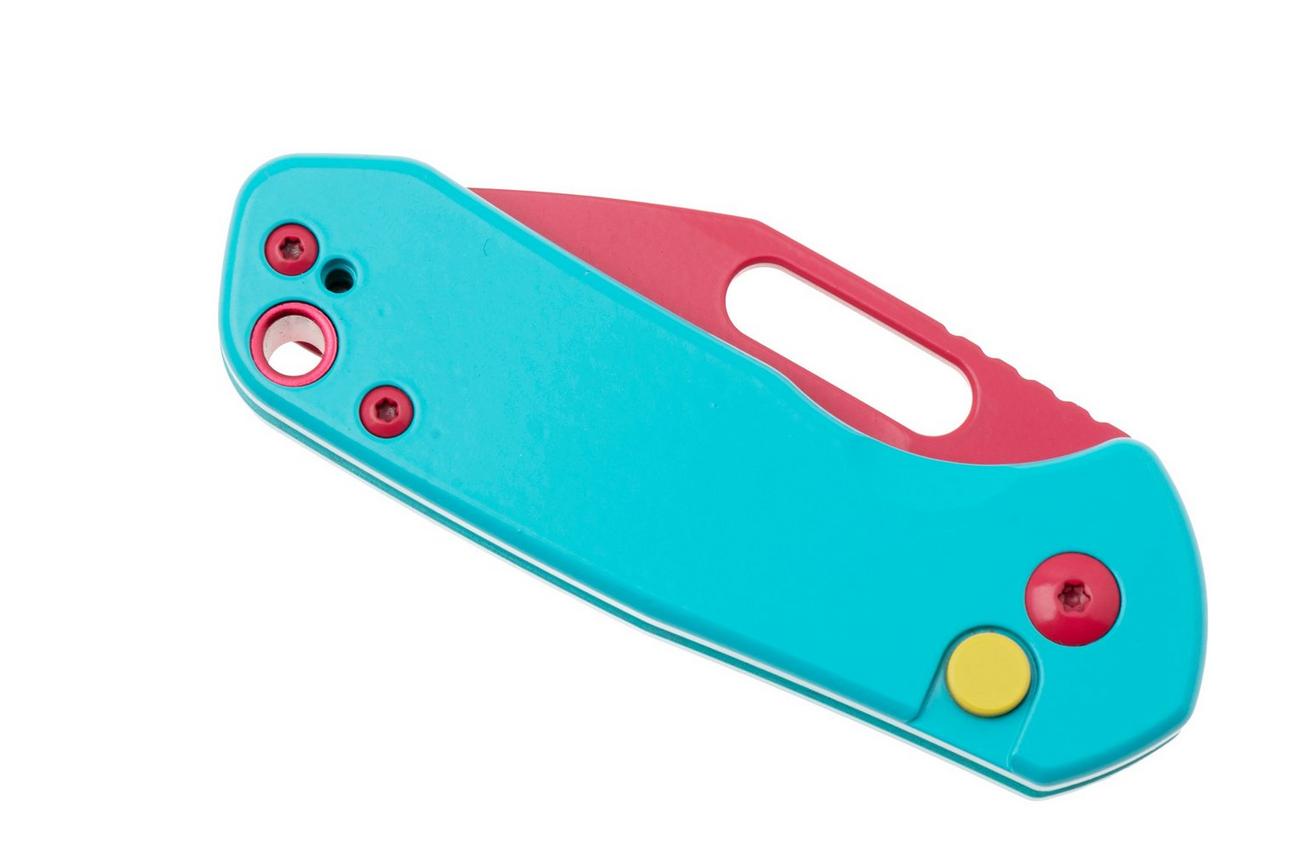 CJRB Mini Pyrite J1933-WEB, Red AR-RPM9, Blue Aluminium, zakmes