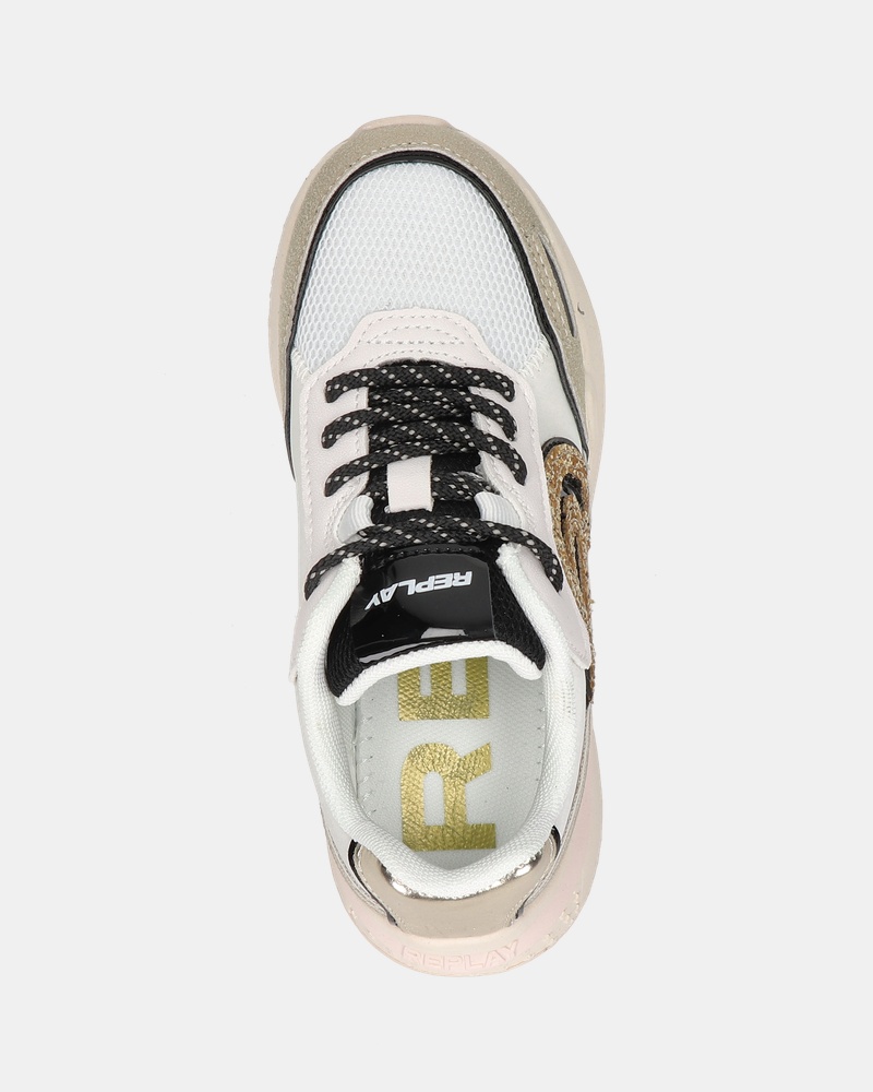 Replay Athena Jr. Dad Sneakers  - wit