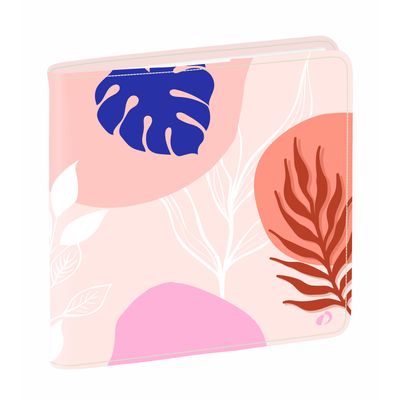Agenda Bloom Executif - 1 semaine sur 2 pages - 16 x 16 cm - corail - Quo Vadis