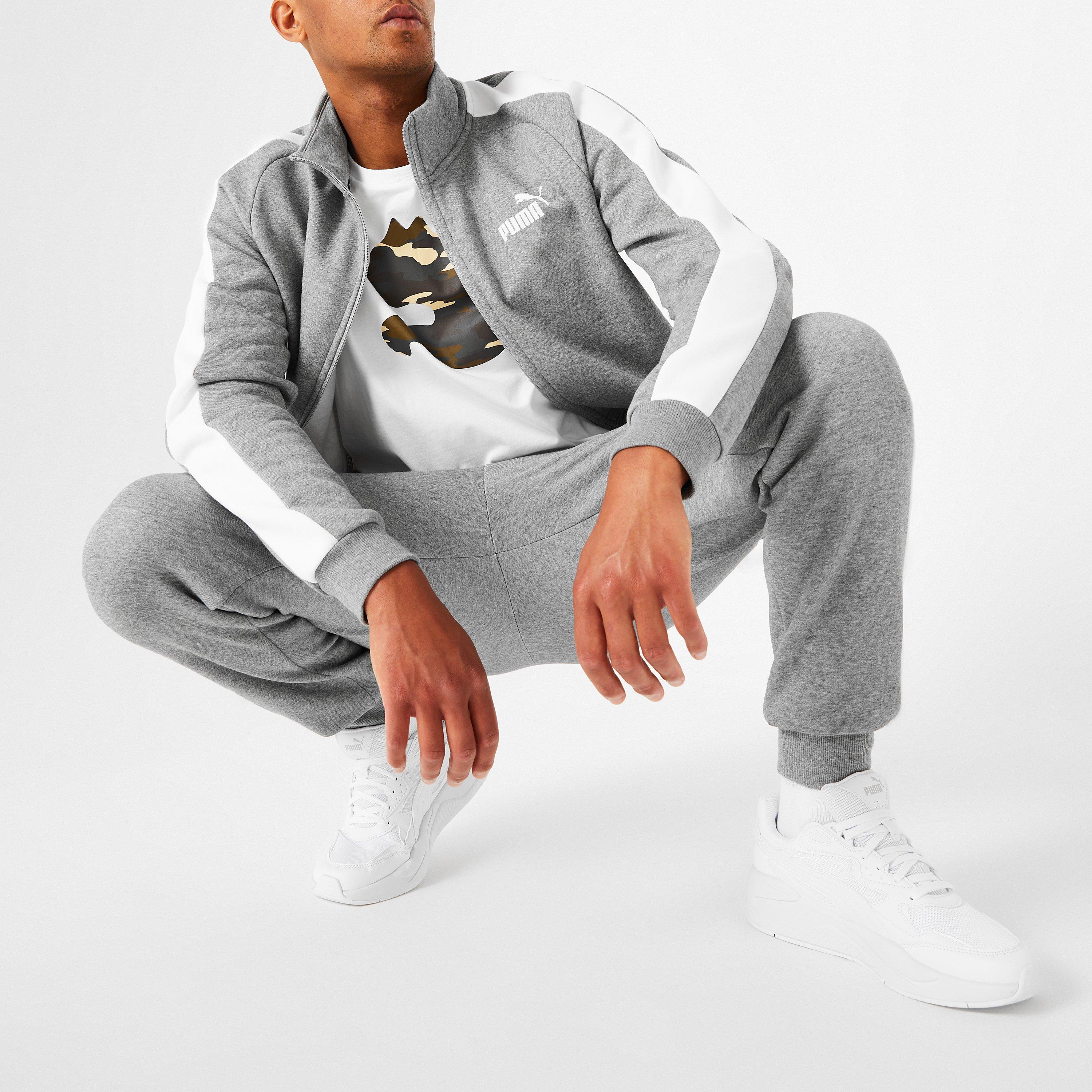 Puma Clean Fleece Tracksuit Mens