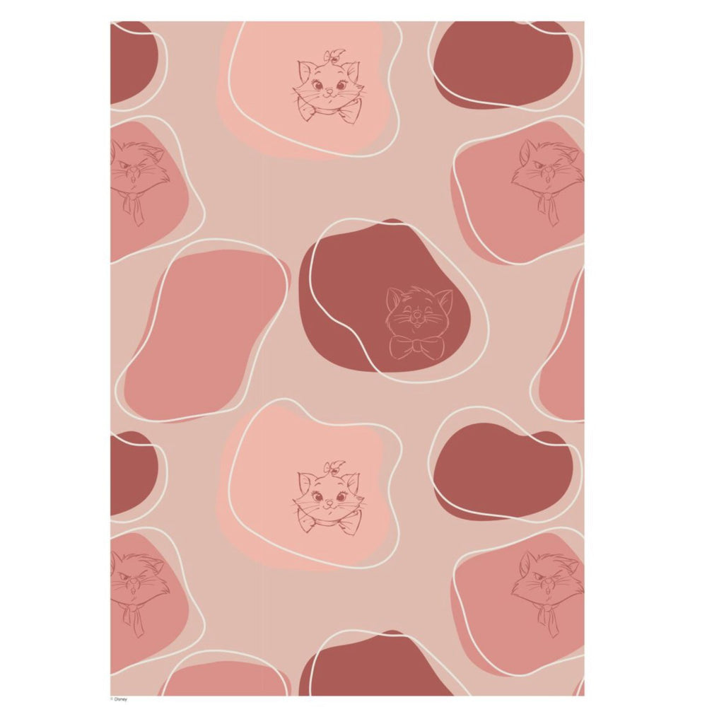 Køb Poster & Frame Disney - Pink & Red Aristocats