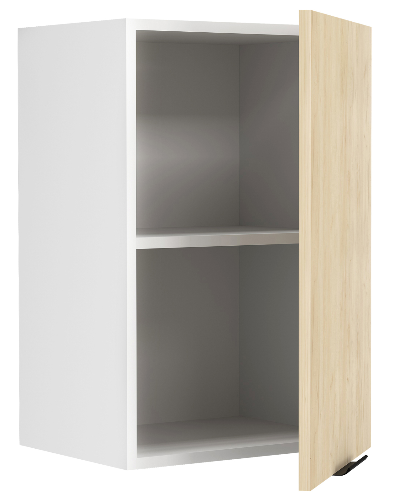 Hängeschrank FASOLA - weiß - Honig Eiche - 40 cm