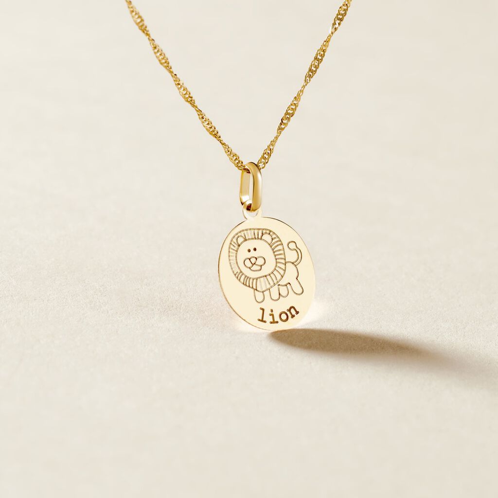 Pendentif Jannila Zodiaque Or Jaune