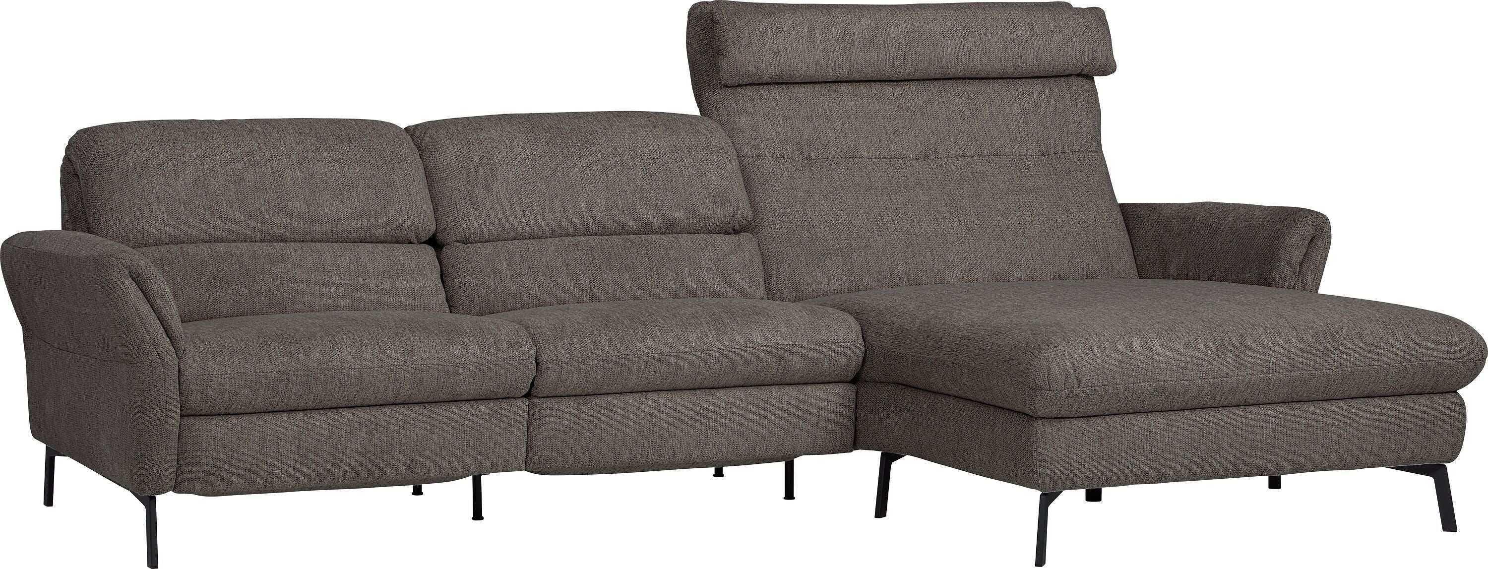 SEBO Ecksofa - Dunkelgrau / B: 284.0 cm x T: 161.0 cm x H: 84.0 cm