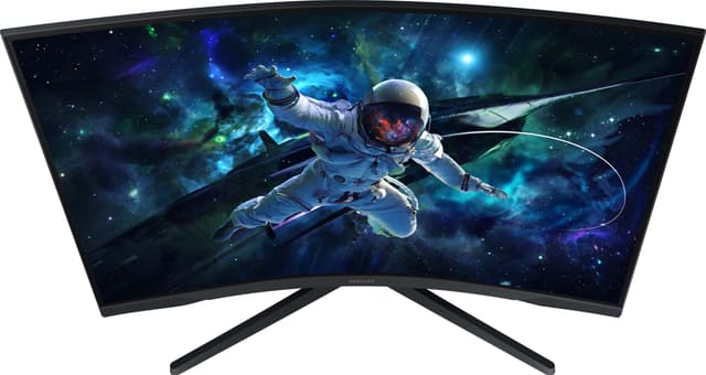 Samsung Odyssey G55C LS32CG552EUXEN 32” buet VA gaming-skærm