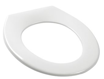 Pressalit Projecta closetzitting zonder deksel m. doorlopende pen BY39 wit