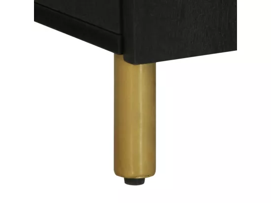 Armoire de salle de bain noir 38x33x58 cm bois d'ingénierie