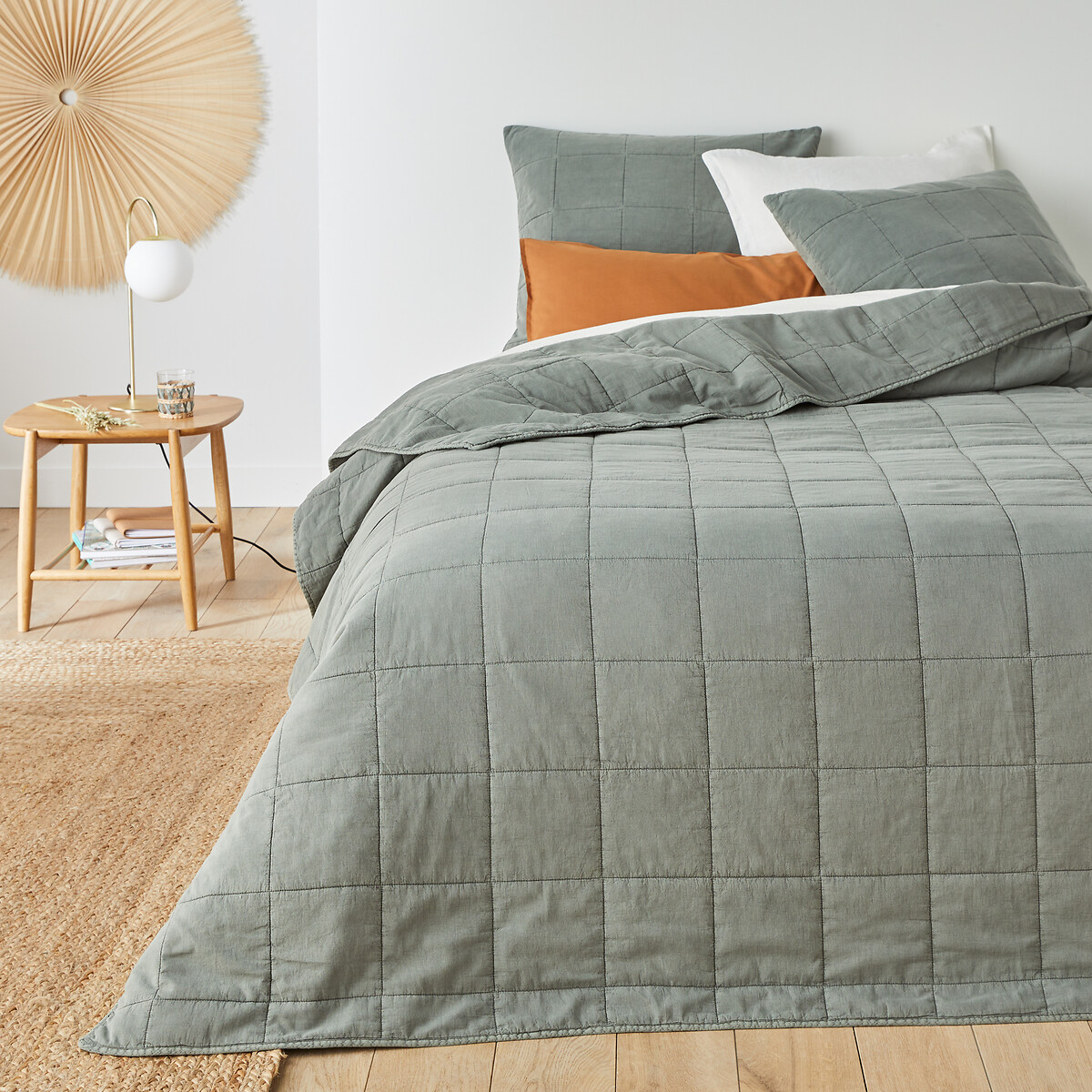 LA REDOUTE INTERIEURS<br>Capa de almofada em algodão lavado 65x65cm, Sparrow