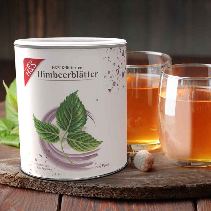 H&S Himbeerblätter loser Tee, 70 g