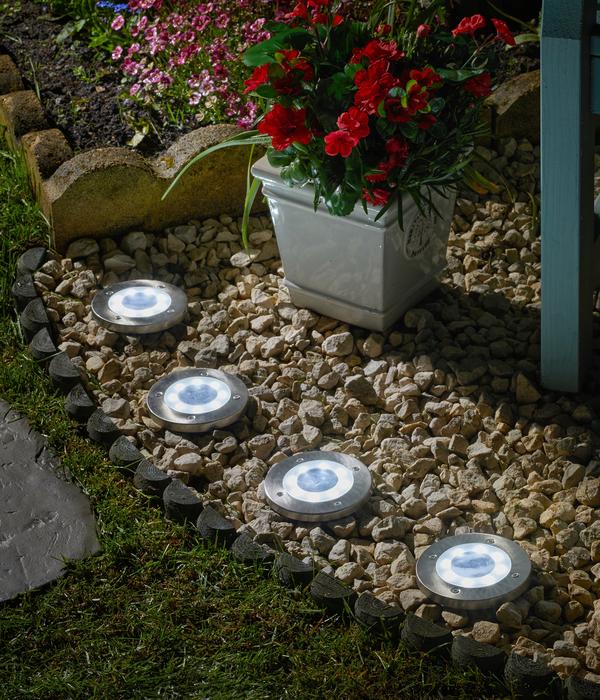 Smart Garden Solar Bodenleuchte 4 Stk., ca.
