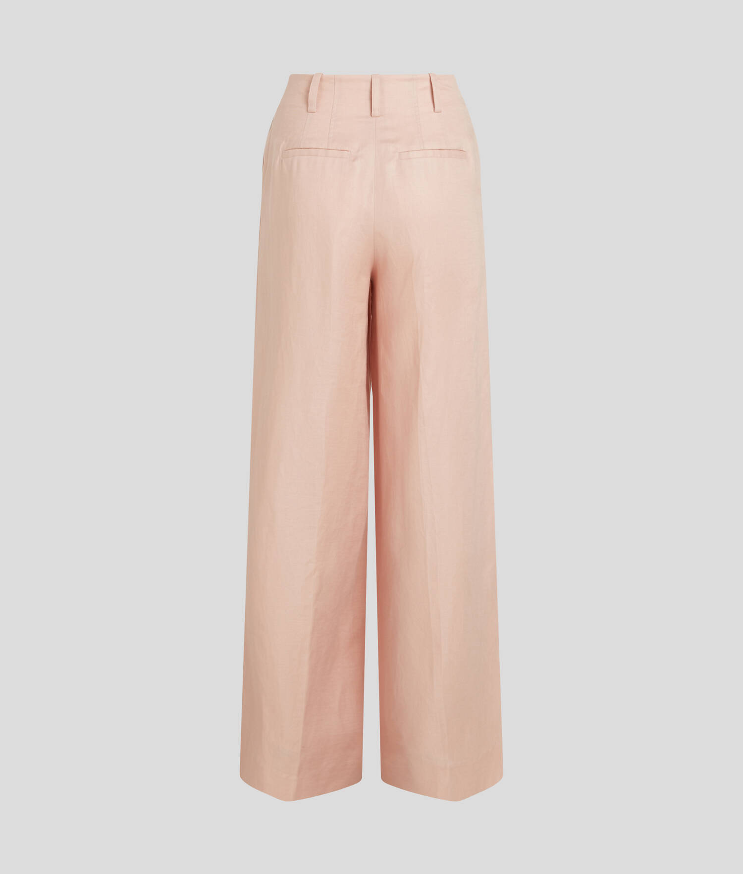 PANTALON LARGE À TAILLE HAUTE