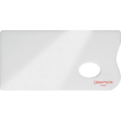 Palette Aquarelle, en Plexiglas, blanc