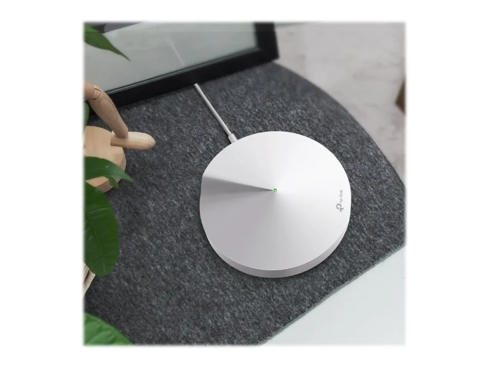 TP-Link Deco M9 Plus - Trådløs router - mesh - GigE, ZigBee - WAN-porte: 2 - 802.11a/b/g/n/ac, Bluetooth 4.2, ZigBee Home Automation 1.2 - Tri-Band