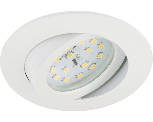 LED inbouwspot IP23 1x5W 400 lm 3000K wit Ø 8,2/6,8 cm 230V