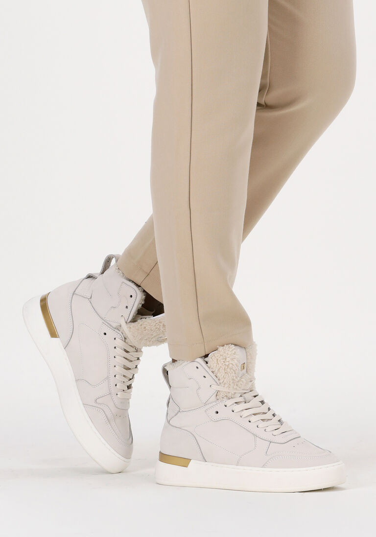 RED-RAG beige red-rag hoge sneaker 71272