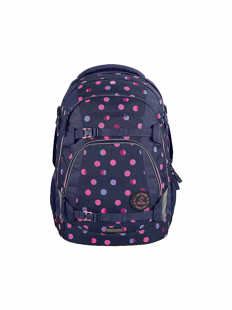 COOCAZOO Schulrucksack MATE Reflective Moons dunkelblau