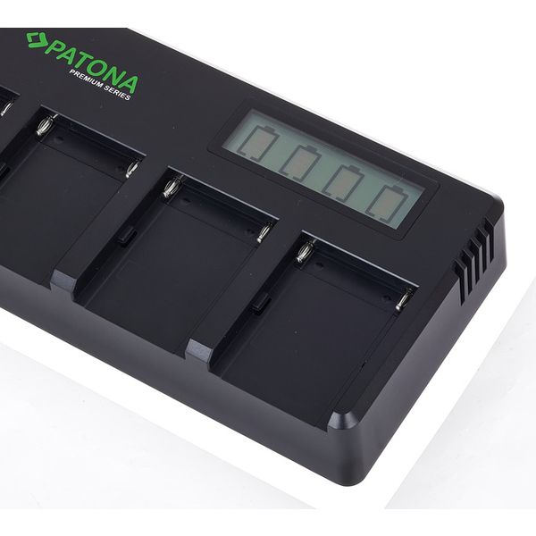 Patona 4Way Charger for Sony F bat