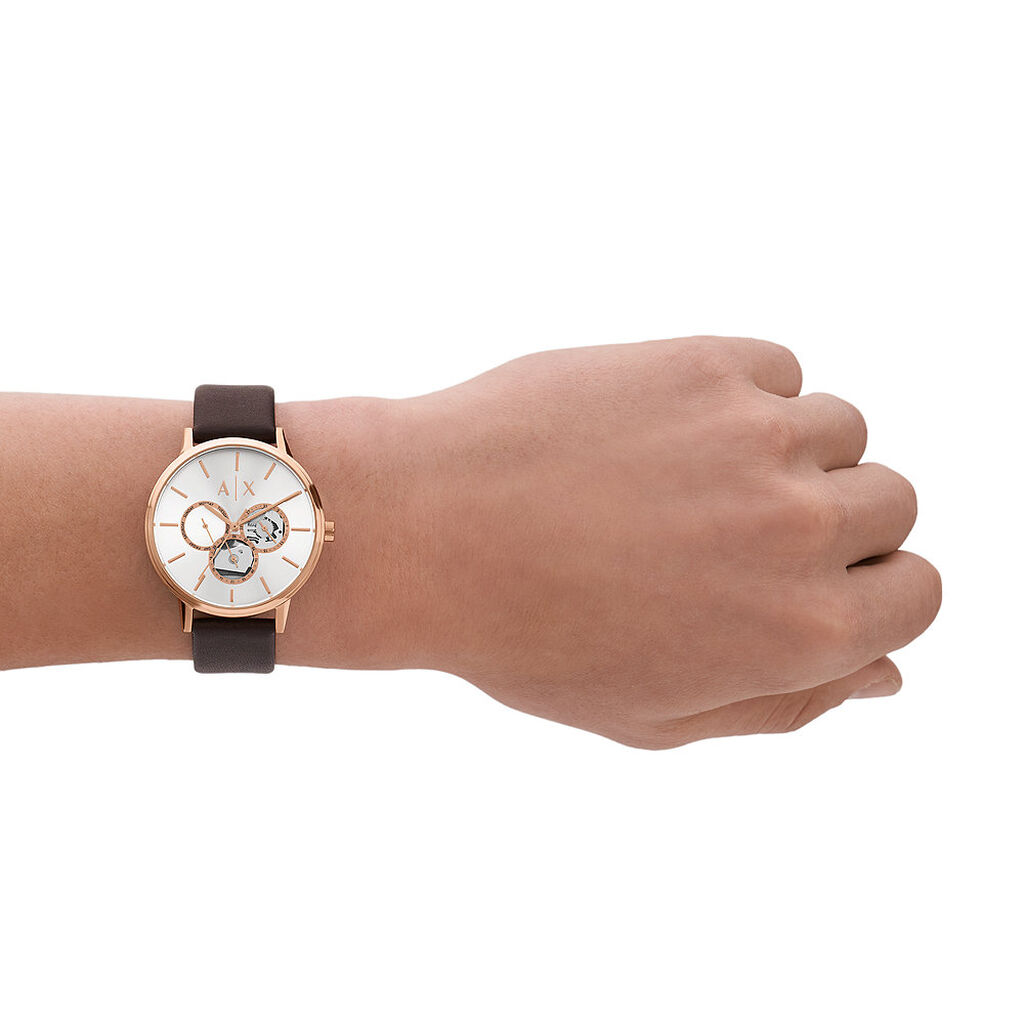 Montre Armani Exchange Argenté
