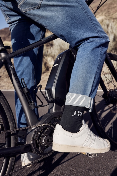 Jeans, Denim, Reflektor-Saum, Safety-Pocket