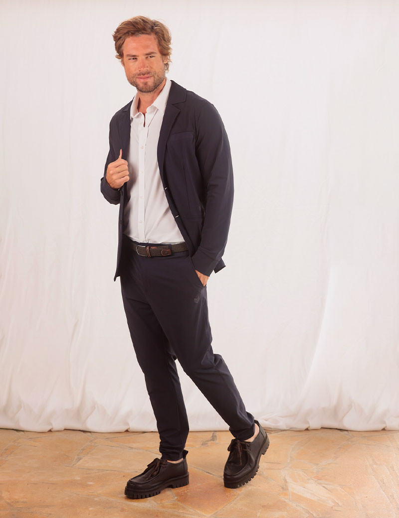 HBT HYPE | TIM PANTALON SLIM NOIR HOMME