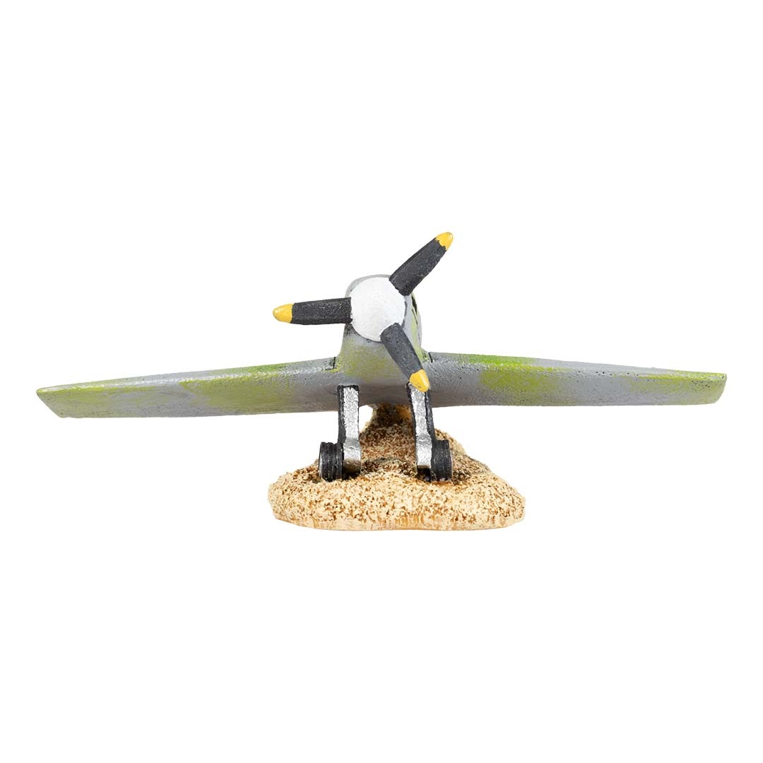 Aqua D'ella Spitfire Vliegtuig Aquariumdecoratie