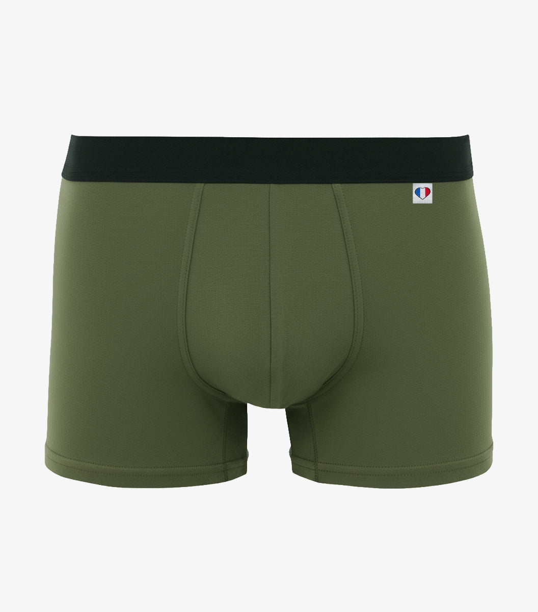 Boxer Homme Kaki - Intemporel